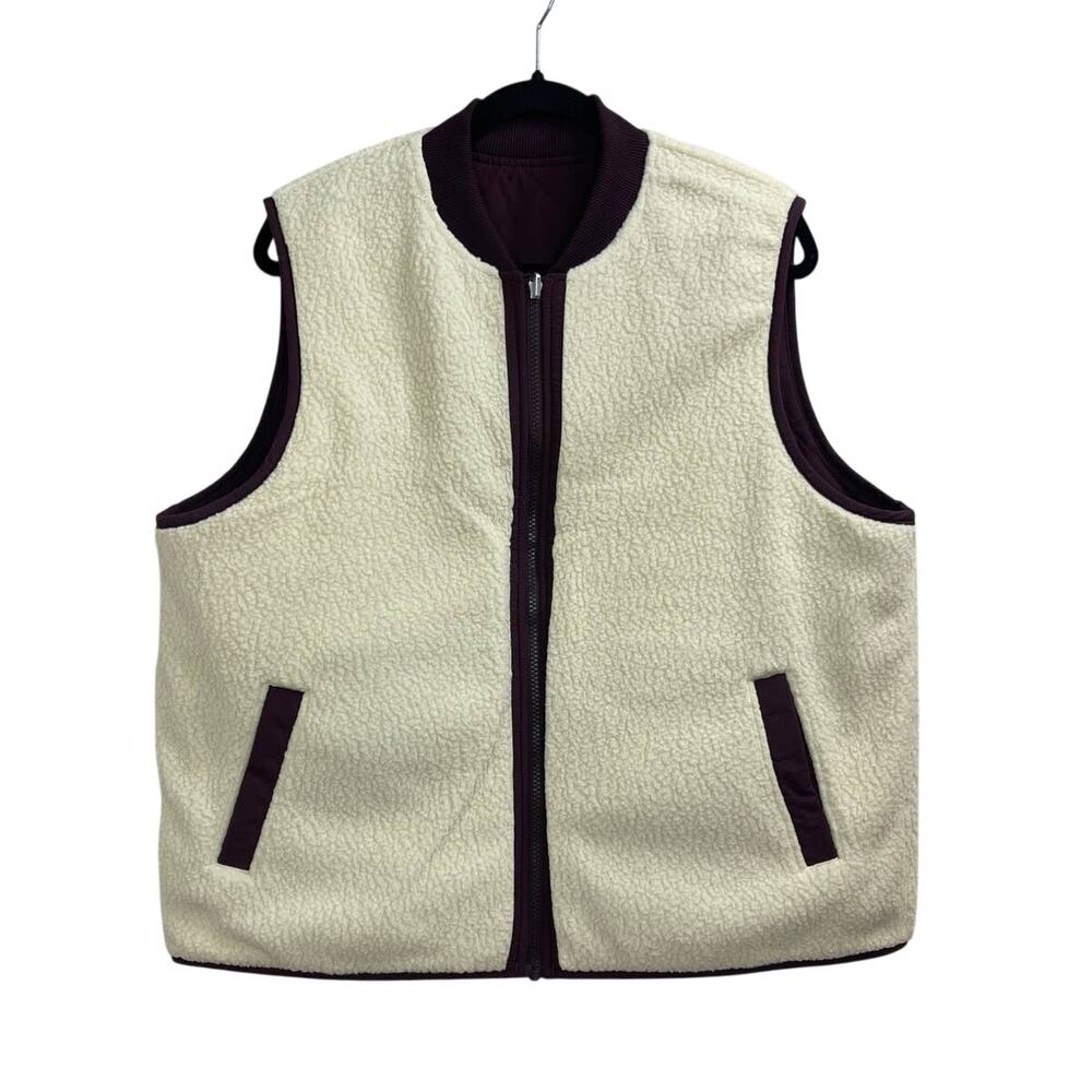 NWT The North Face Cuchillo Reversible Root Brown Vest Women’s Size XL - Picture 6 of 11